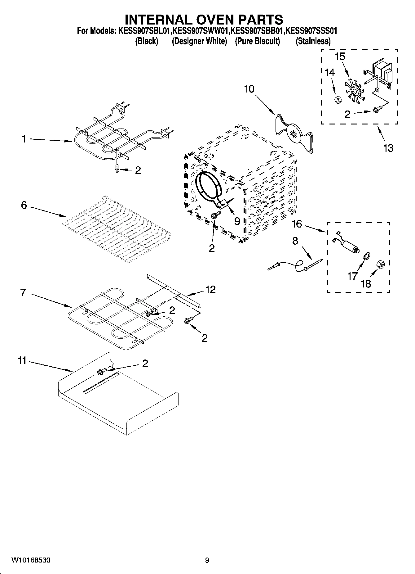 06 - INTERNAL OVEN PARTS