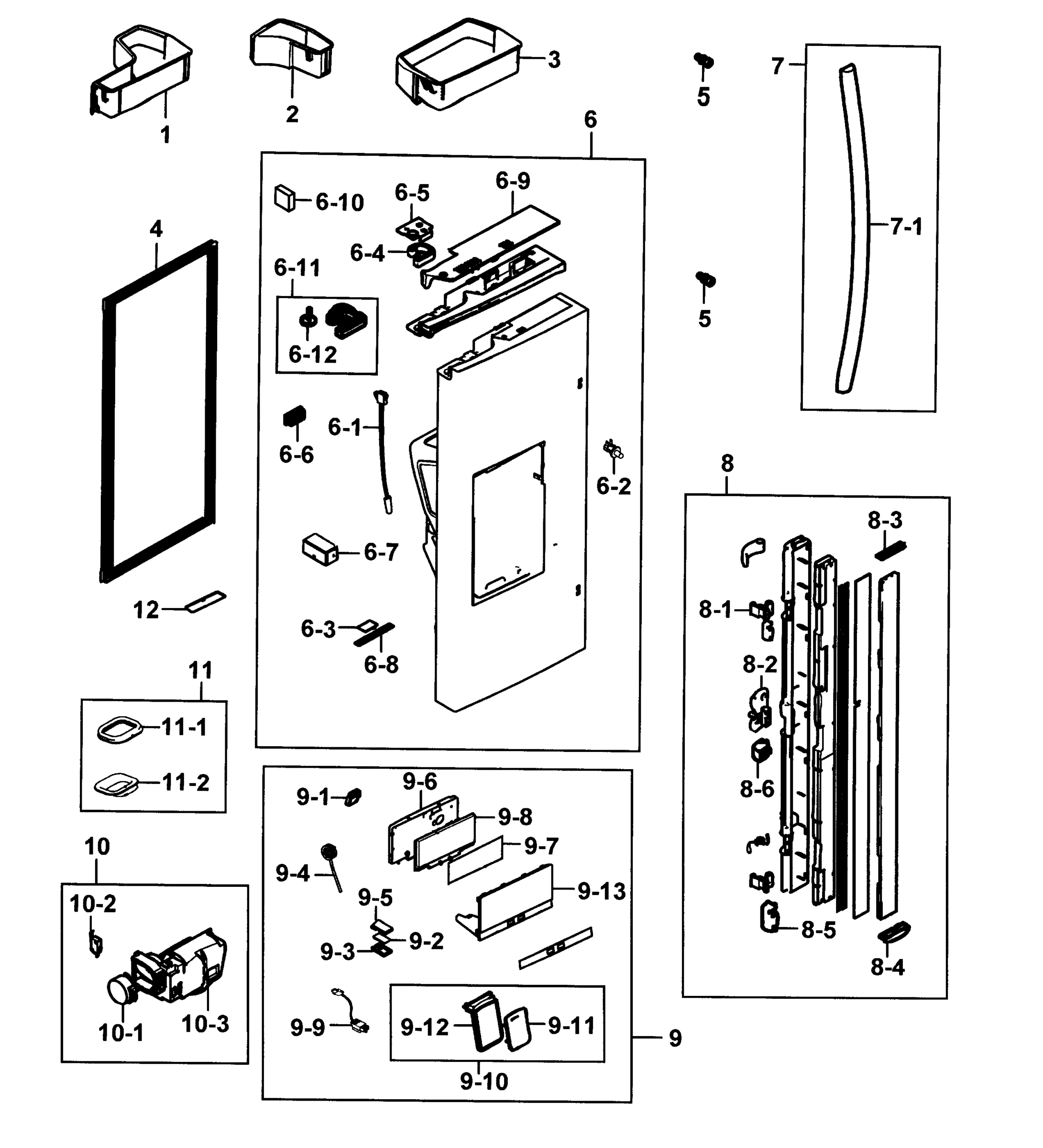 Refrigerator Door L