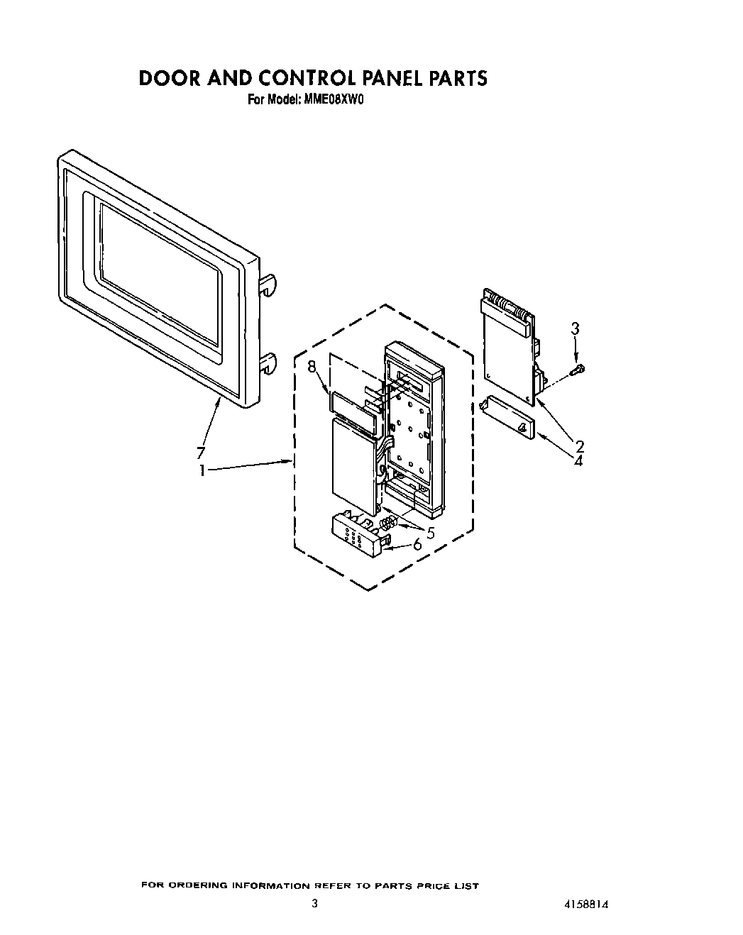 03 - DOOR AND CONTROL PANEL