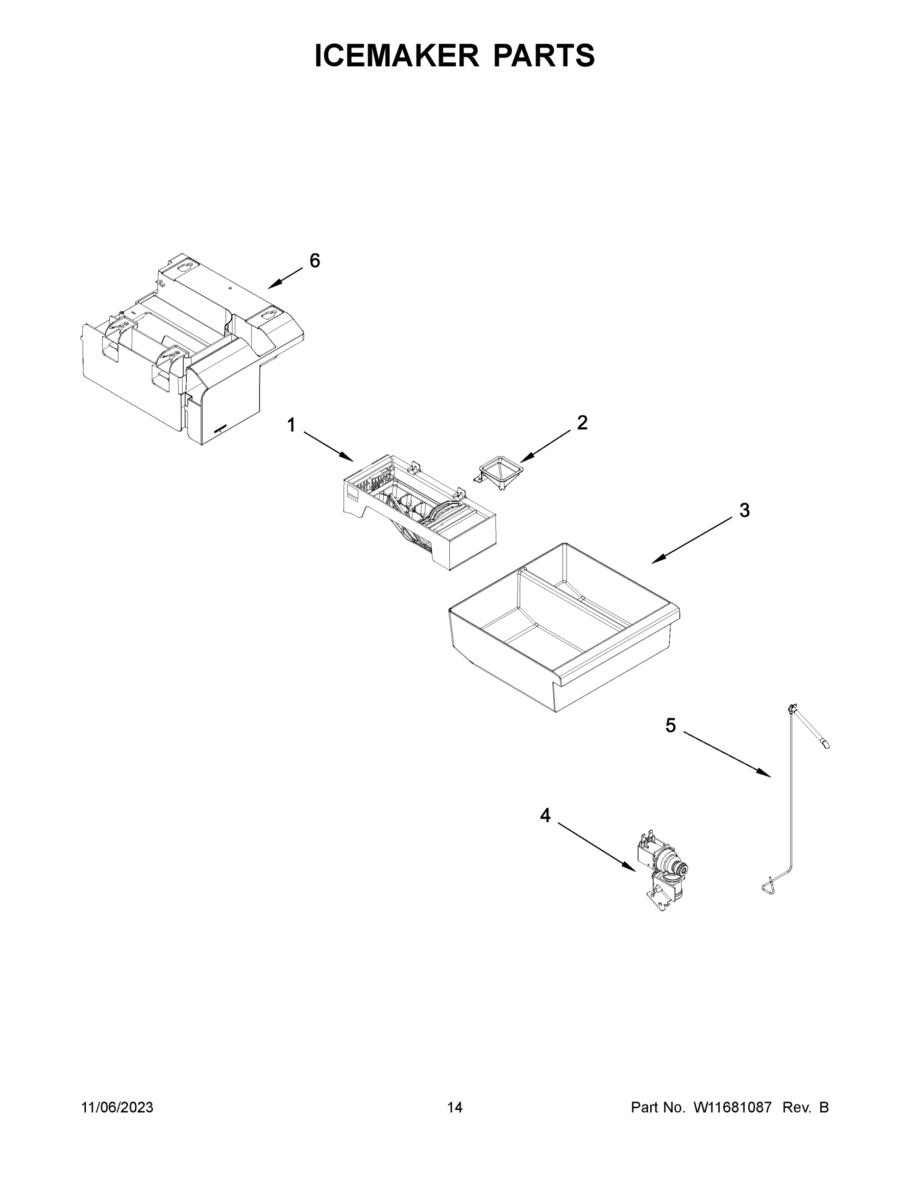 08 - ICEMAKER PARTS