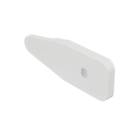 WR13X27456 GE Refrigerator Top Hinge Cover Wh