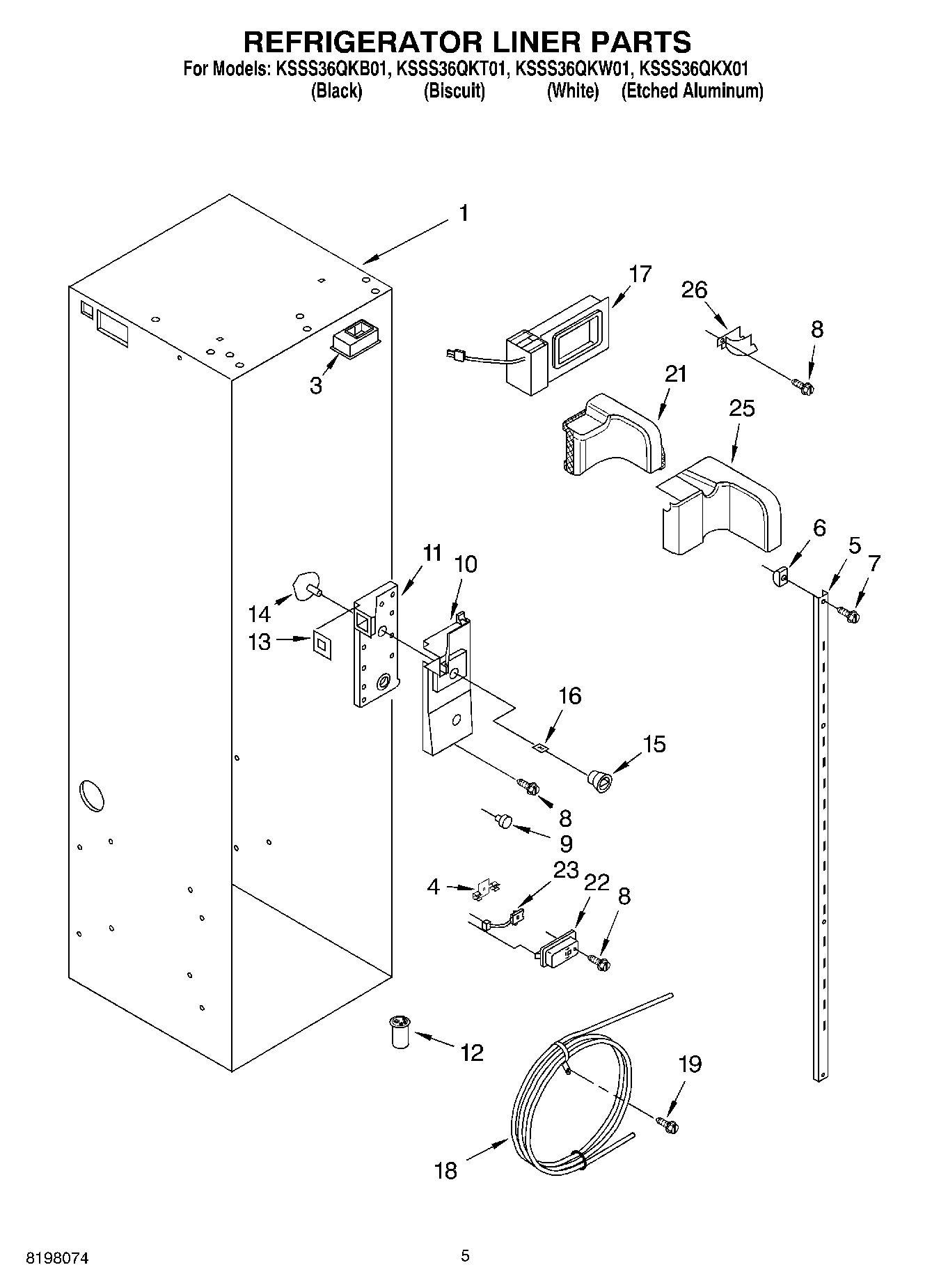04 - REFRIGERATOR LINER