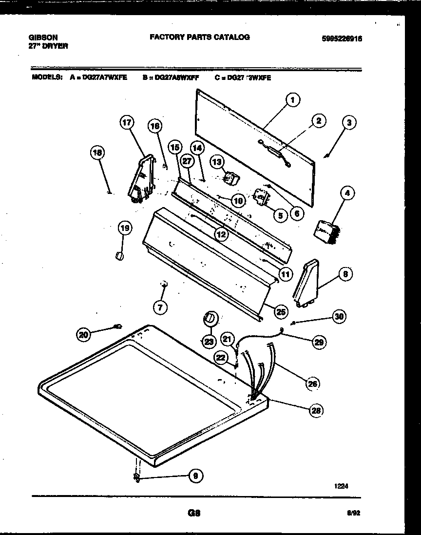 04 - CONSOLE AND CONTROL PARTS