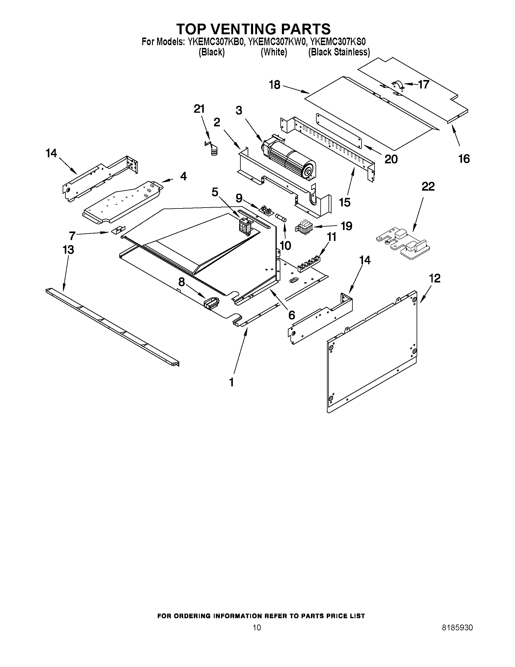 08 - TOP VENTING PARTS