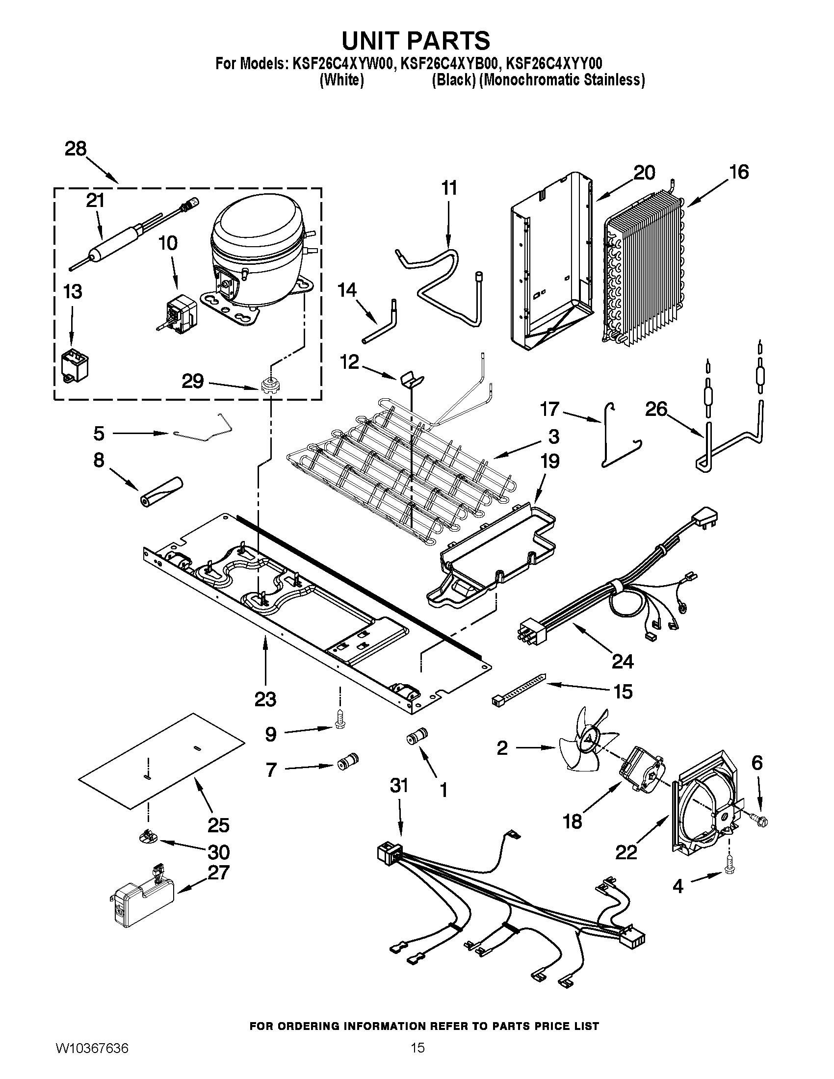 10 - UNIT PARTS