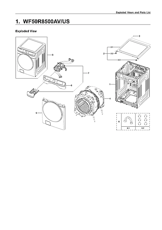 Main Unit Parts
