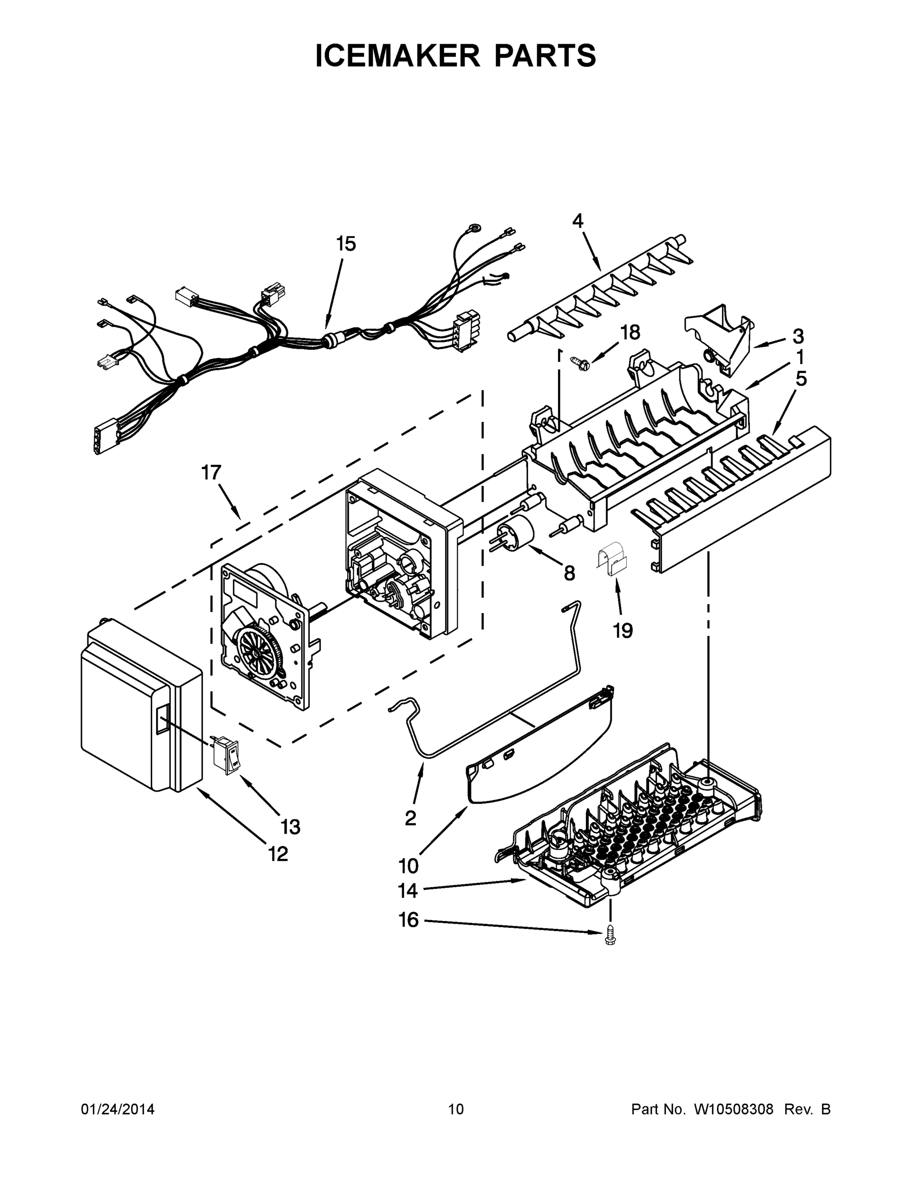 06 - ICEMAKER PARTS