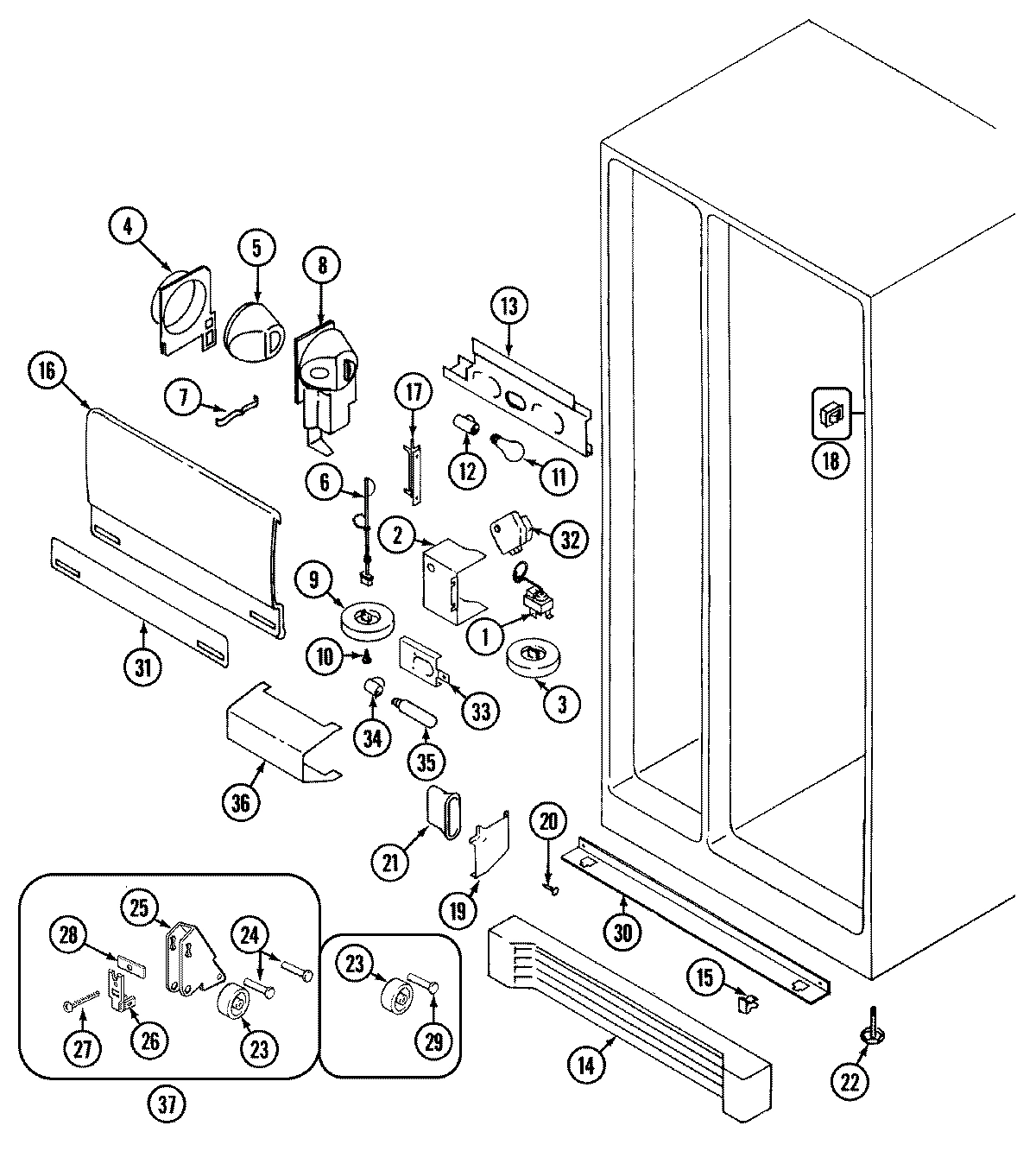 08 - FRESH FOOD COMPARTMENT (REV.11)