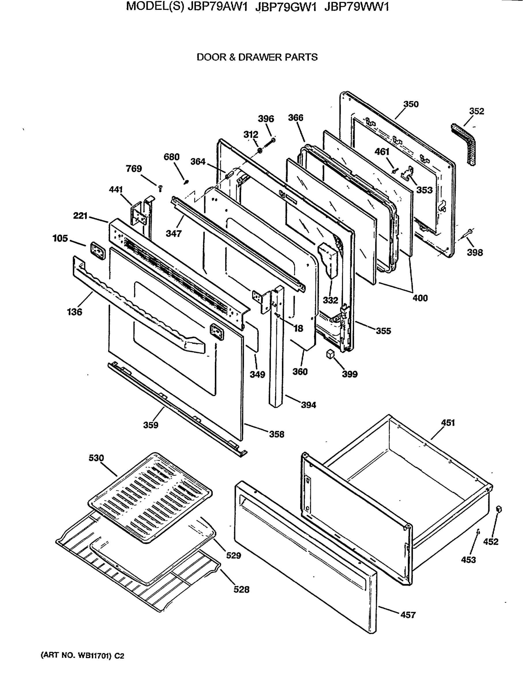 DOOR & DRAWER PARTS