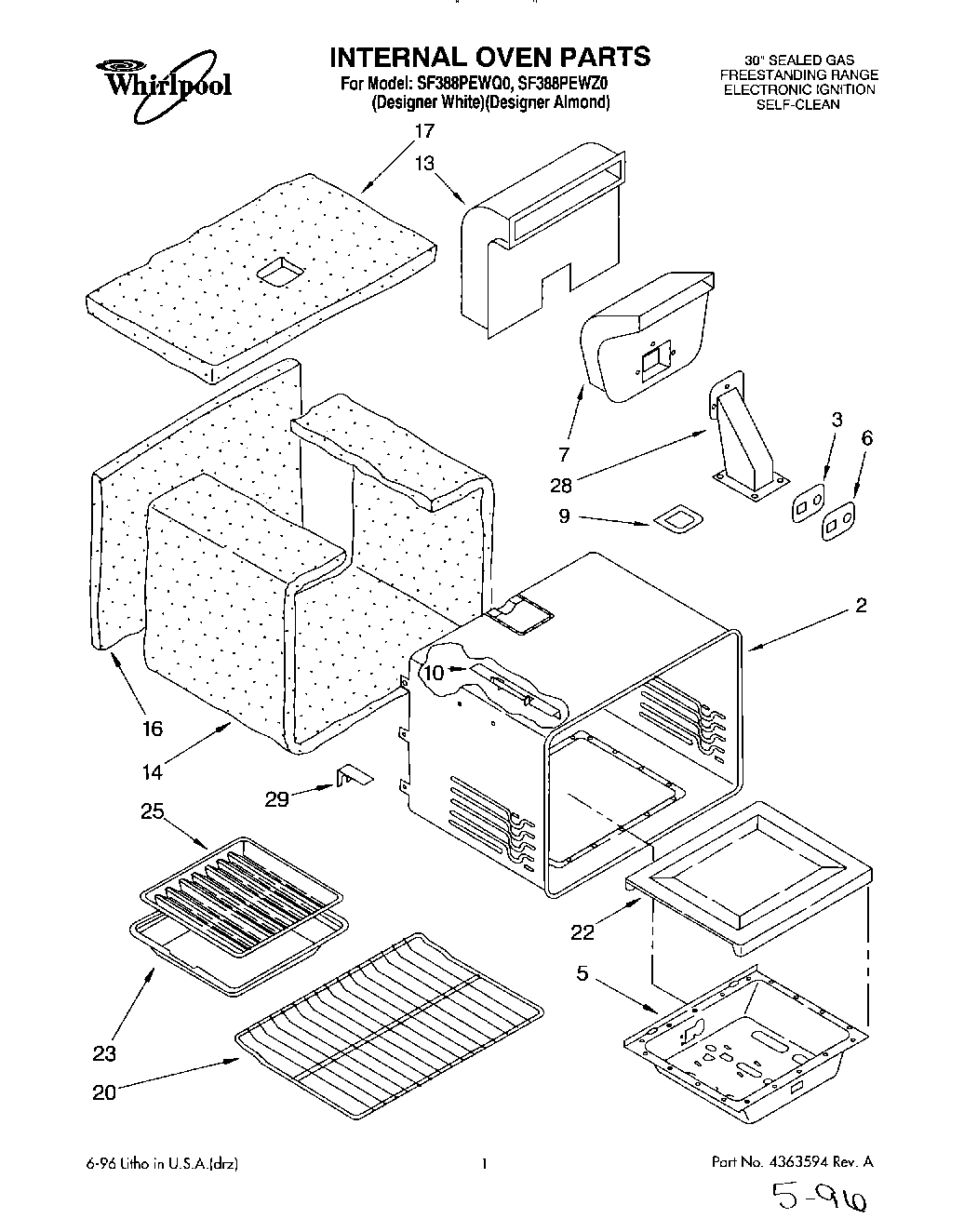01 - INTERNAL OVEN