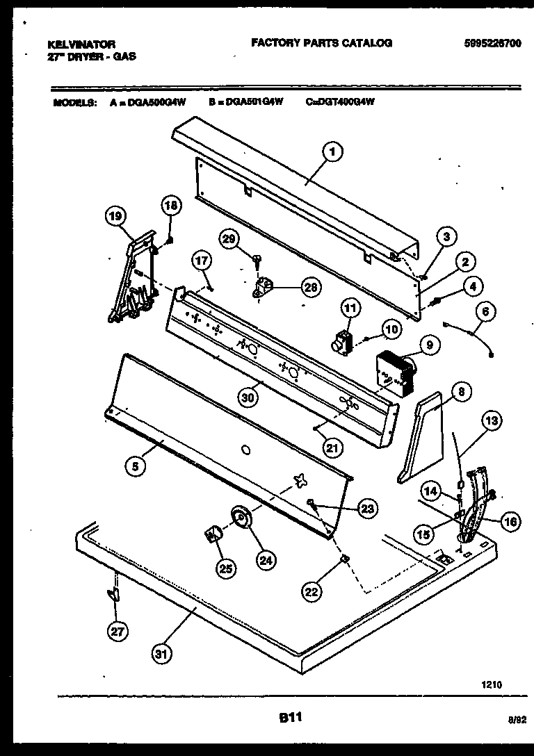 04 - CONSOLE AND CONTROL PARTS