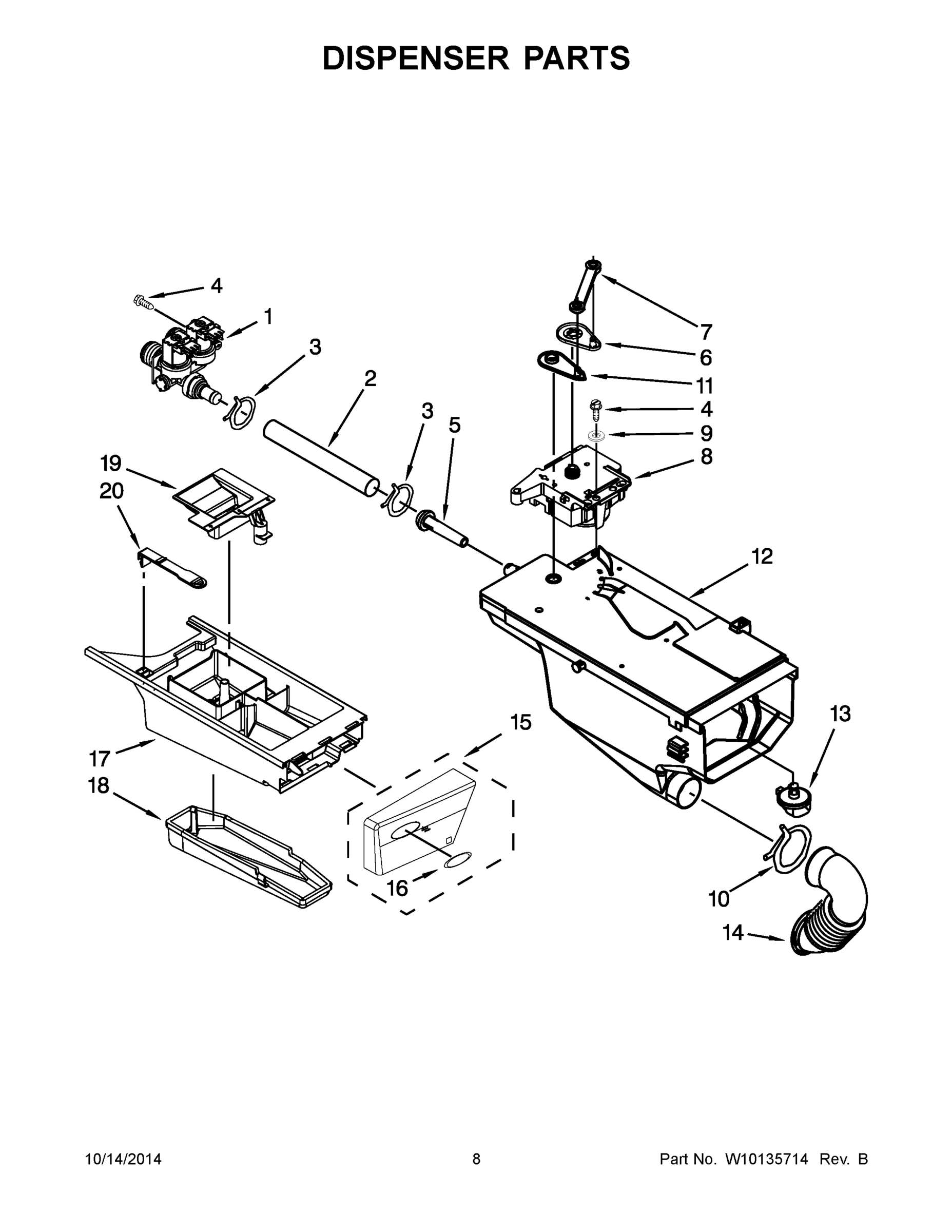 05 - DISPENSER PARTS