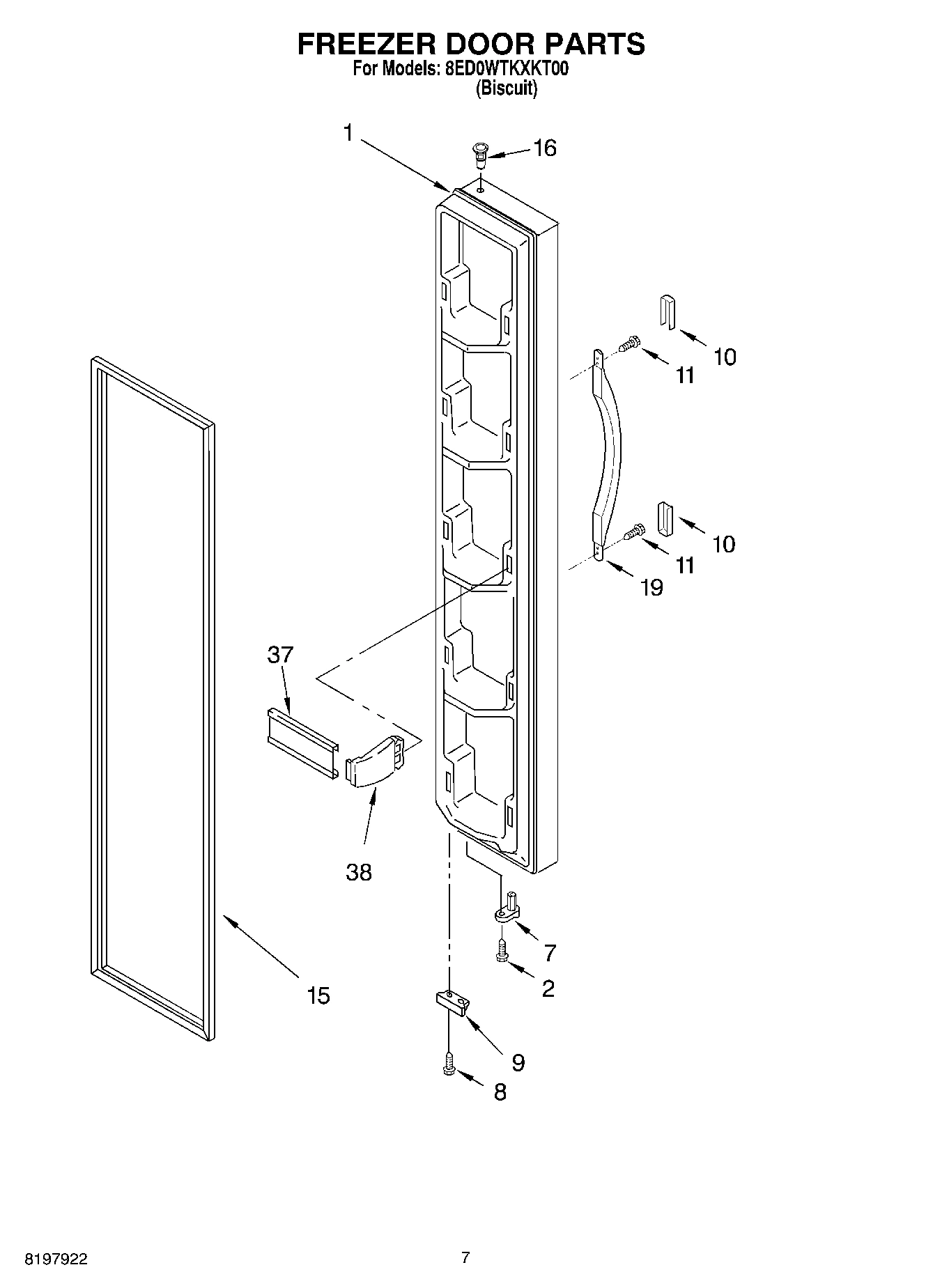 05 - FREEZER DOOR