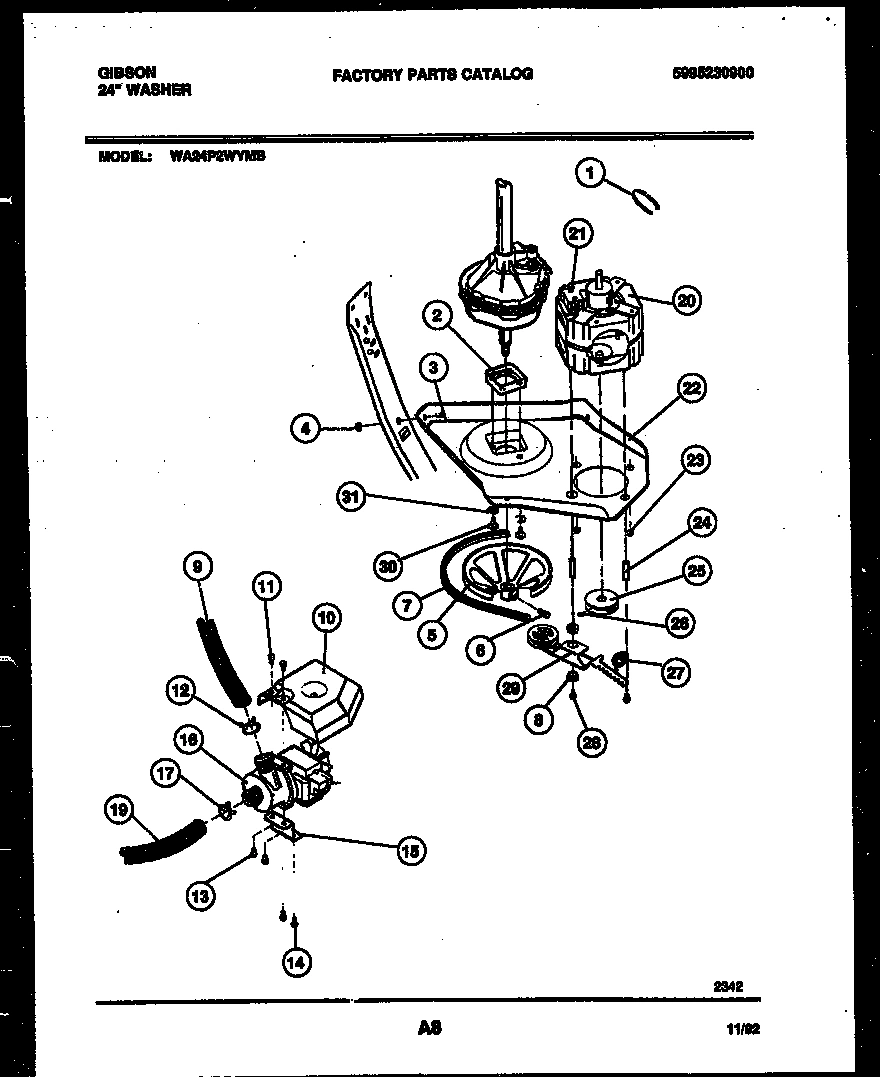 05 - MOTOR AND IDLER ARM CLUTCH