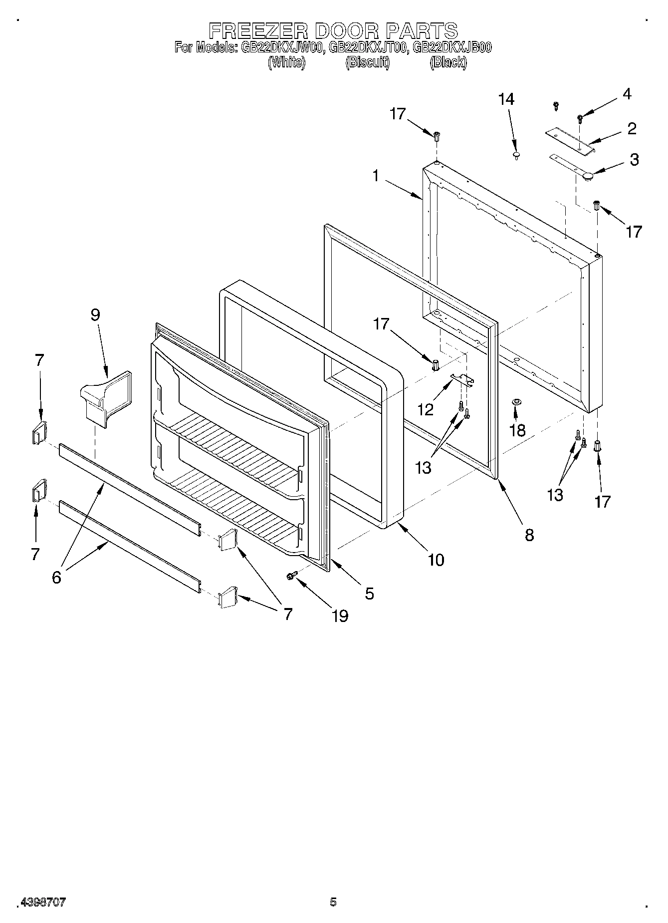 03 - FREEZER DOOR