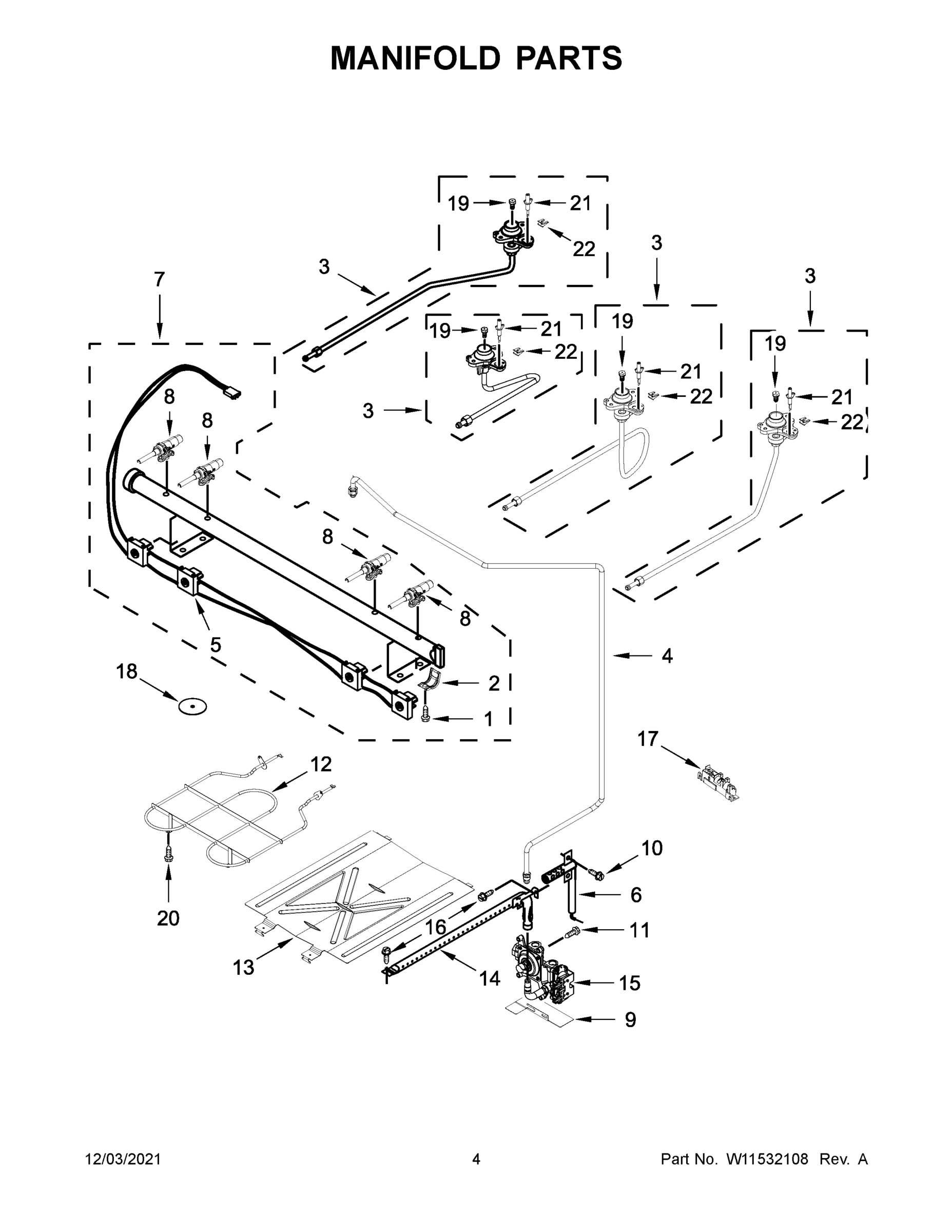 03 - MANIFOLD PARTS