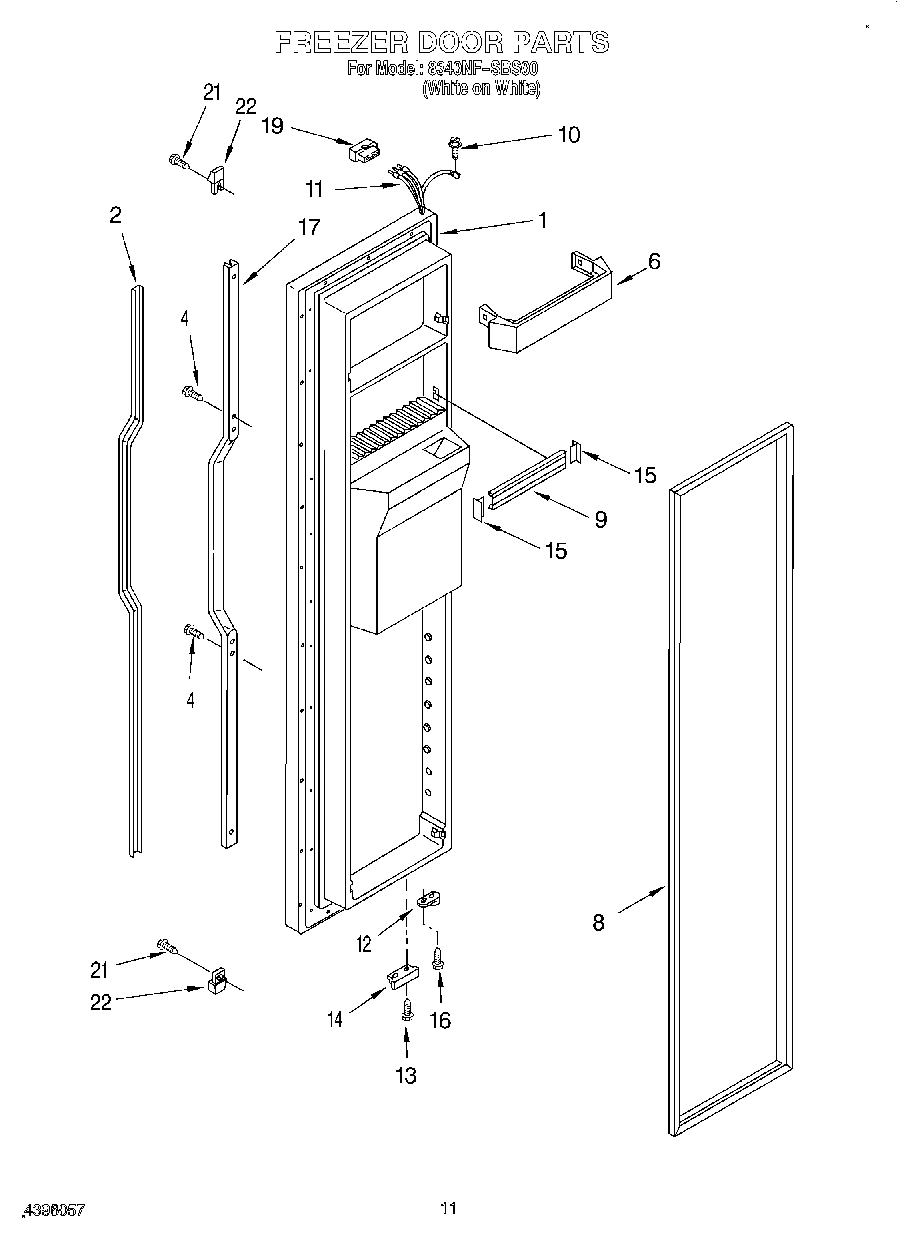 07 - FREEZER DOOR