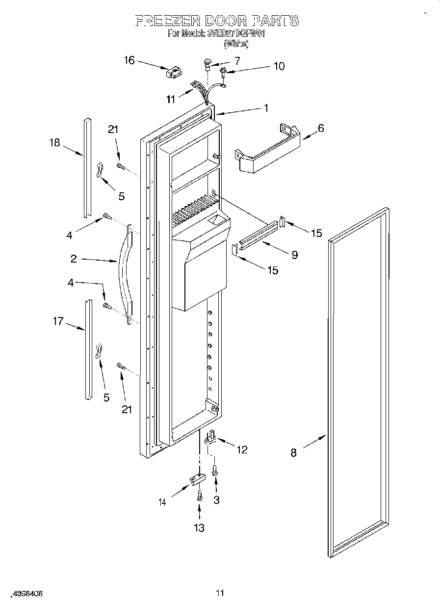 07 - FREEZER DOOR