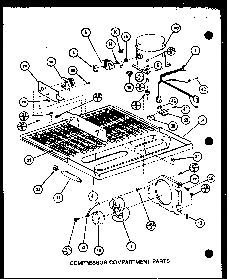 01 - COMPRESSOR COMPARTMENTS PARTS