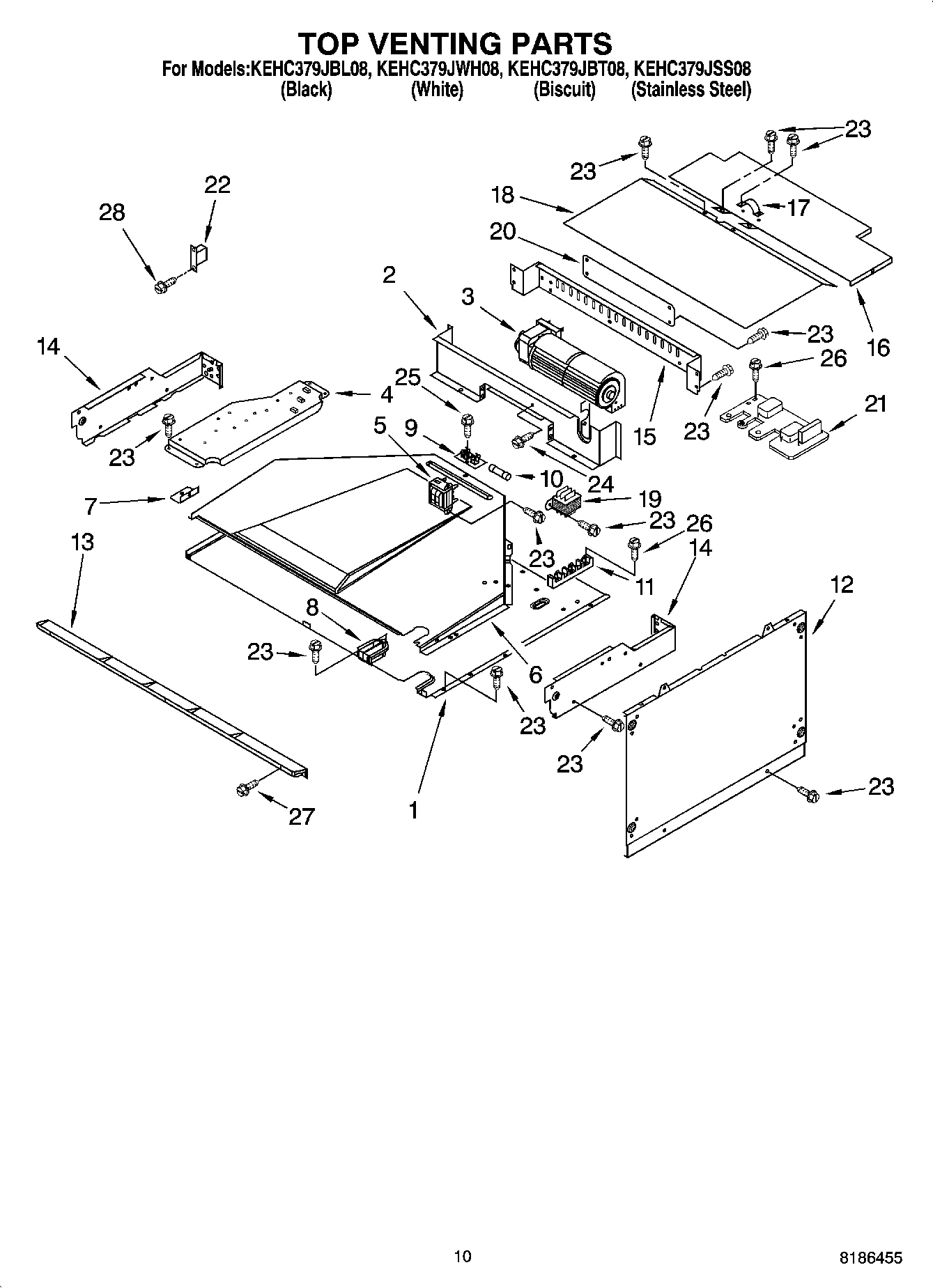 08 - TOP VENTING PARTS