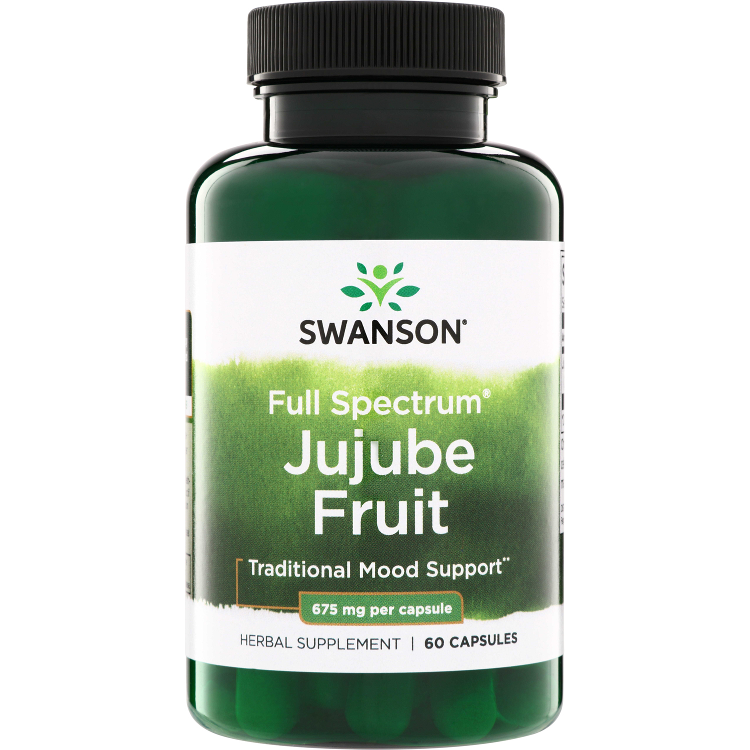 Swanson Vitamins Full Spectrum Jujube Fruit Vitamin | 675 mg | 60 Caps