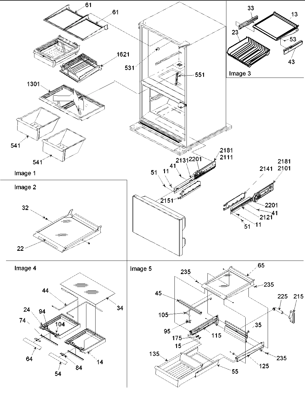 10 - Shelving Assy