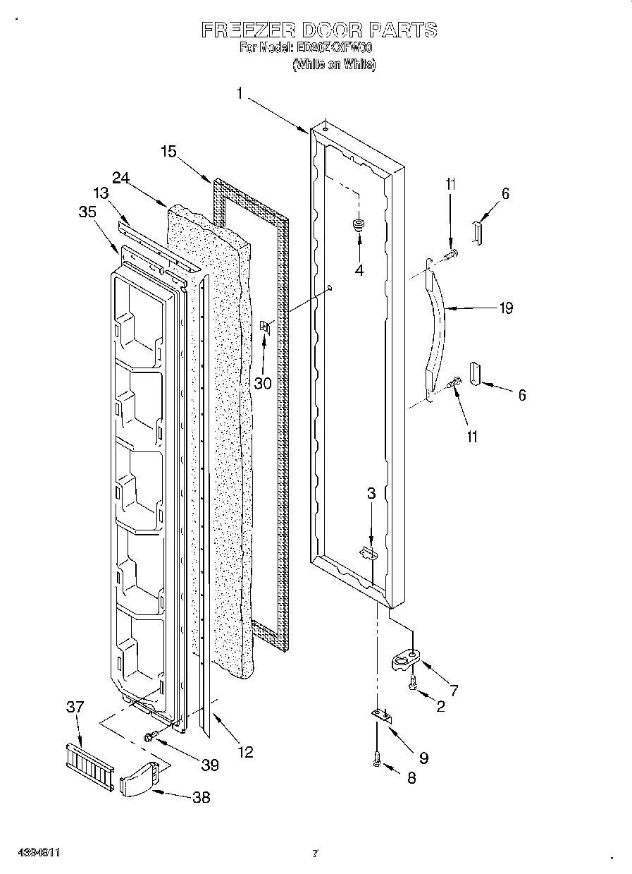 05 - FREEZER DOOR