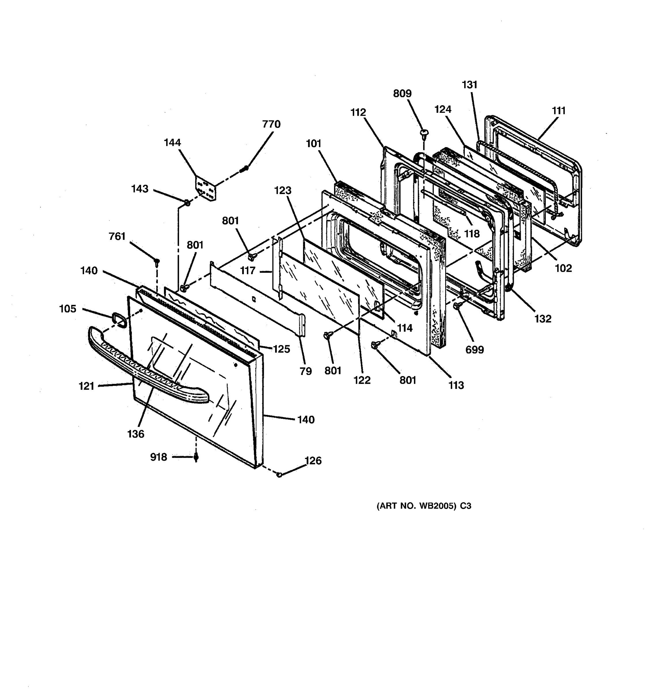 OVEN DOOR