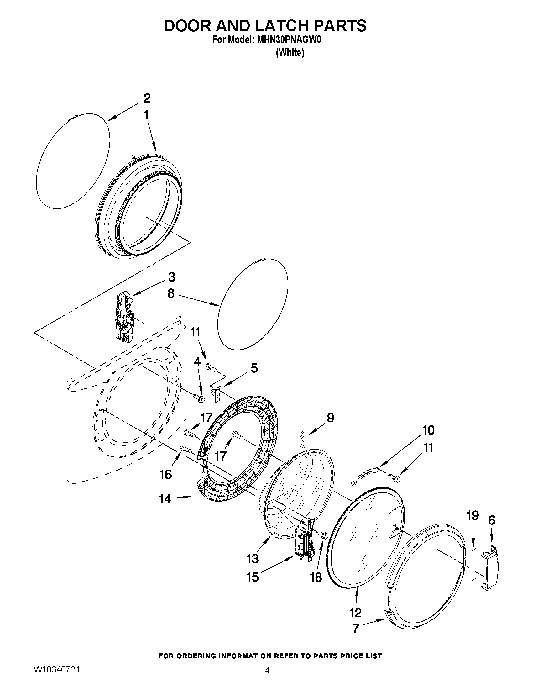 02 - DOOR AND LATCH PARTS