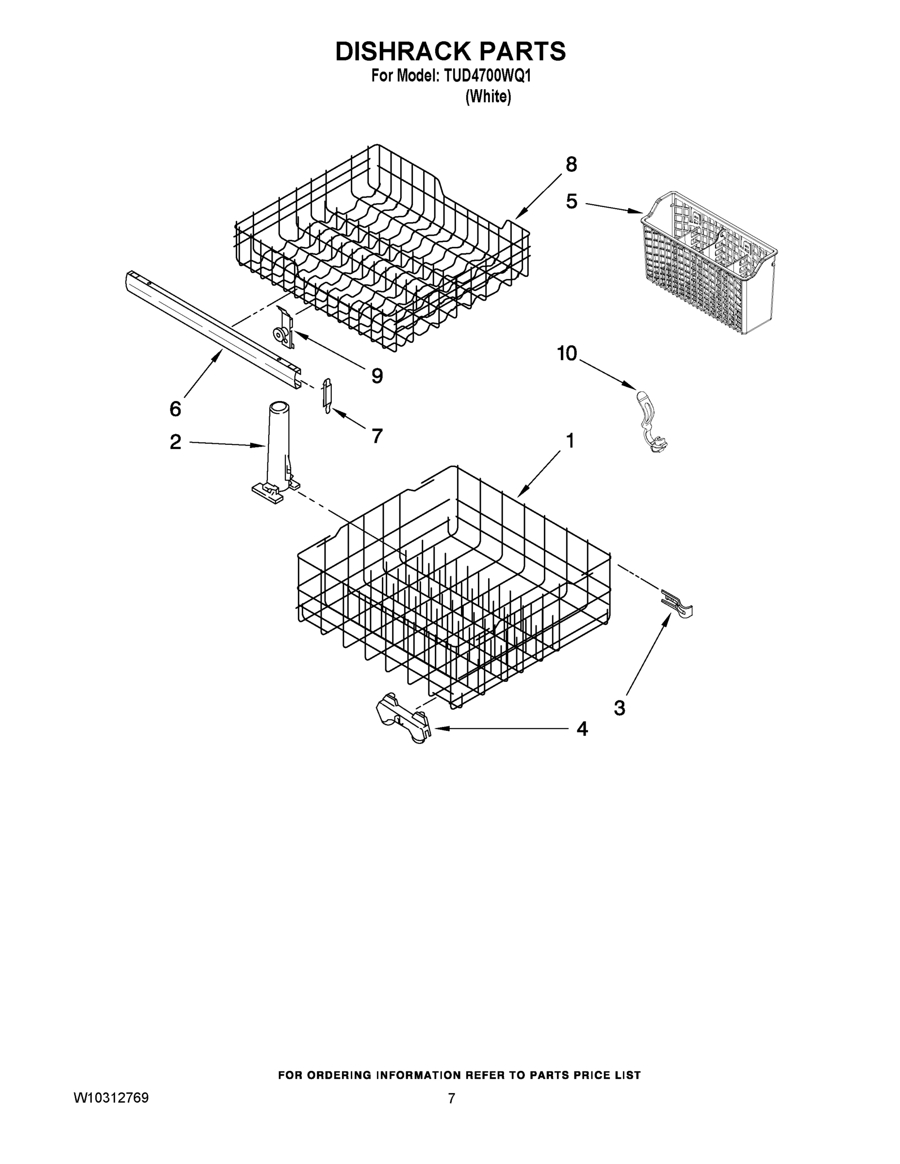 06 - DISHRACK PARTS