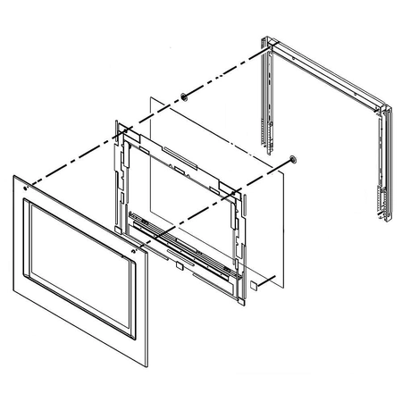 W10909944 Whirlpool Glass Door