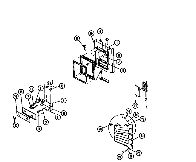 06 - I & W DISPENSER (DOOR)