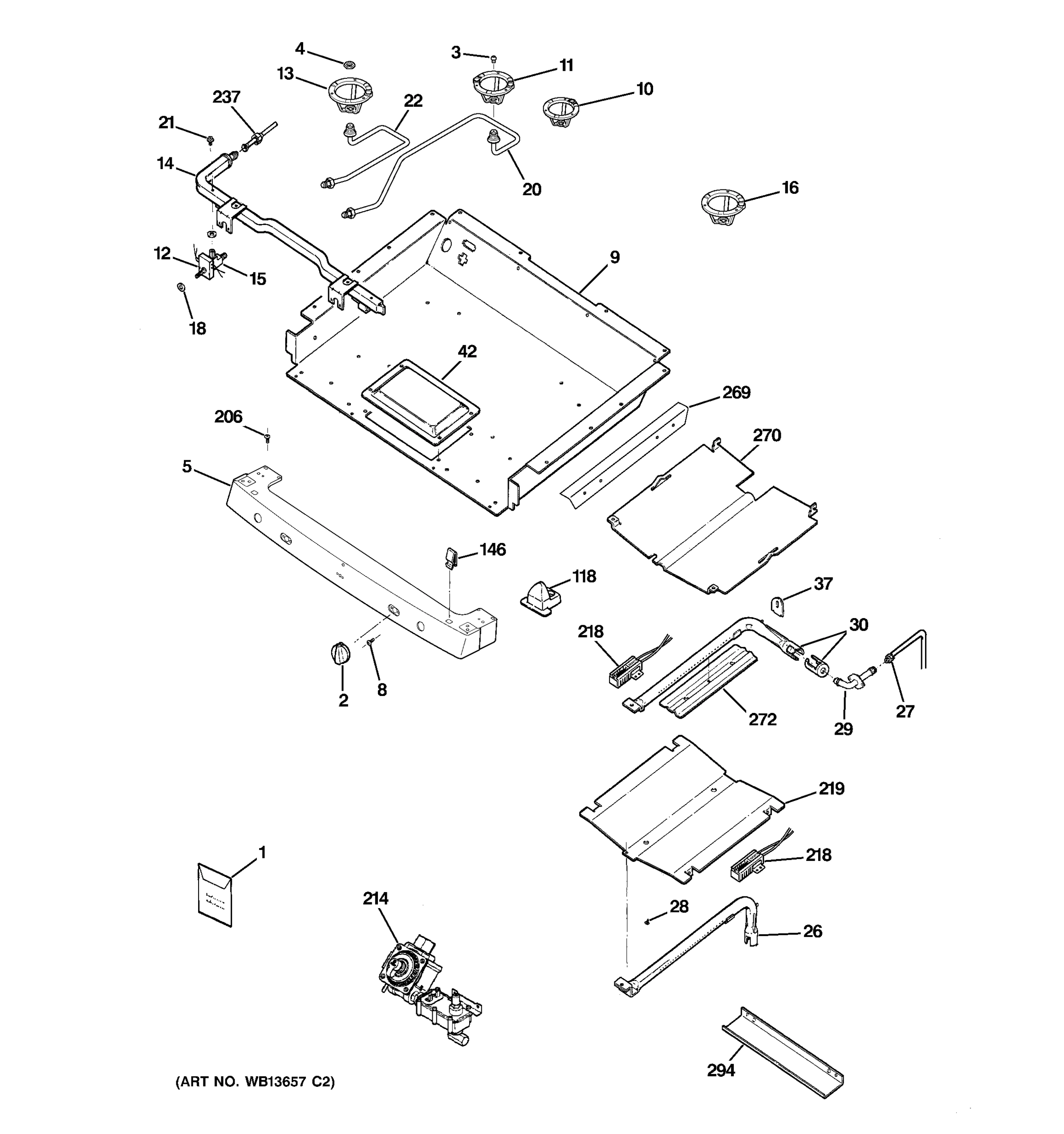 GAS & BURNER PARTS