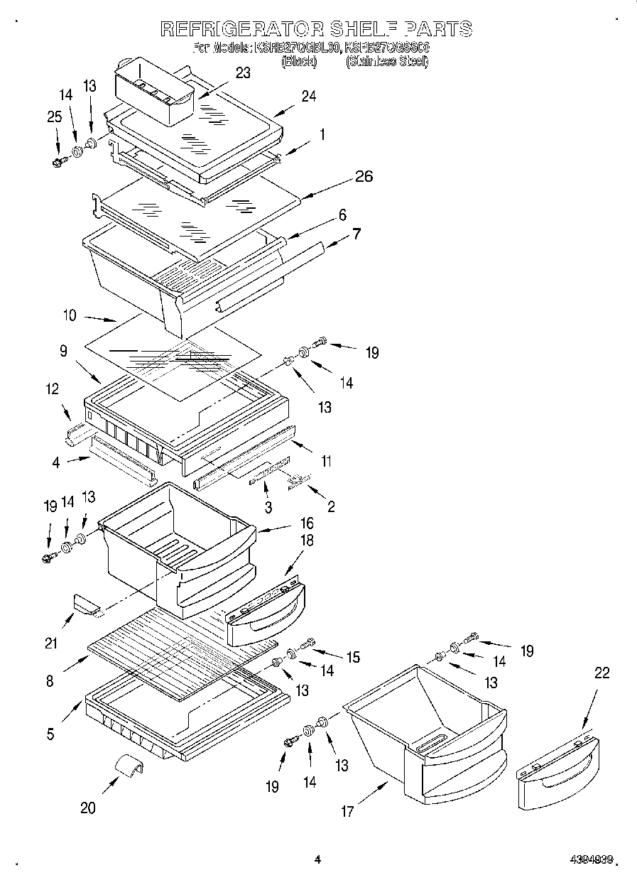 03 - REFRIGERATOR SHELF