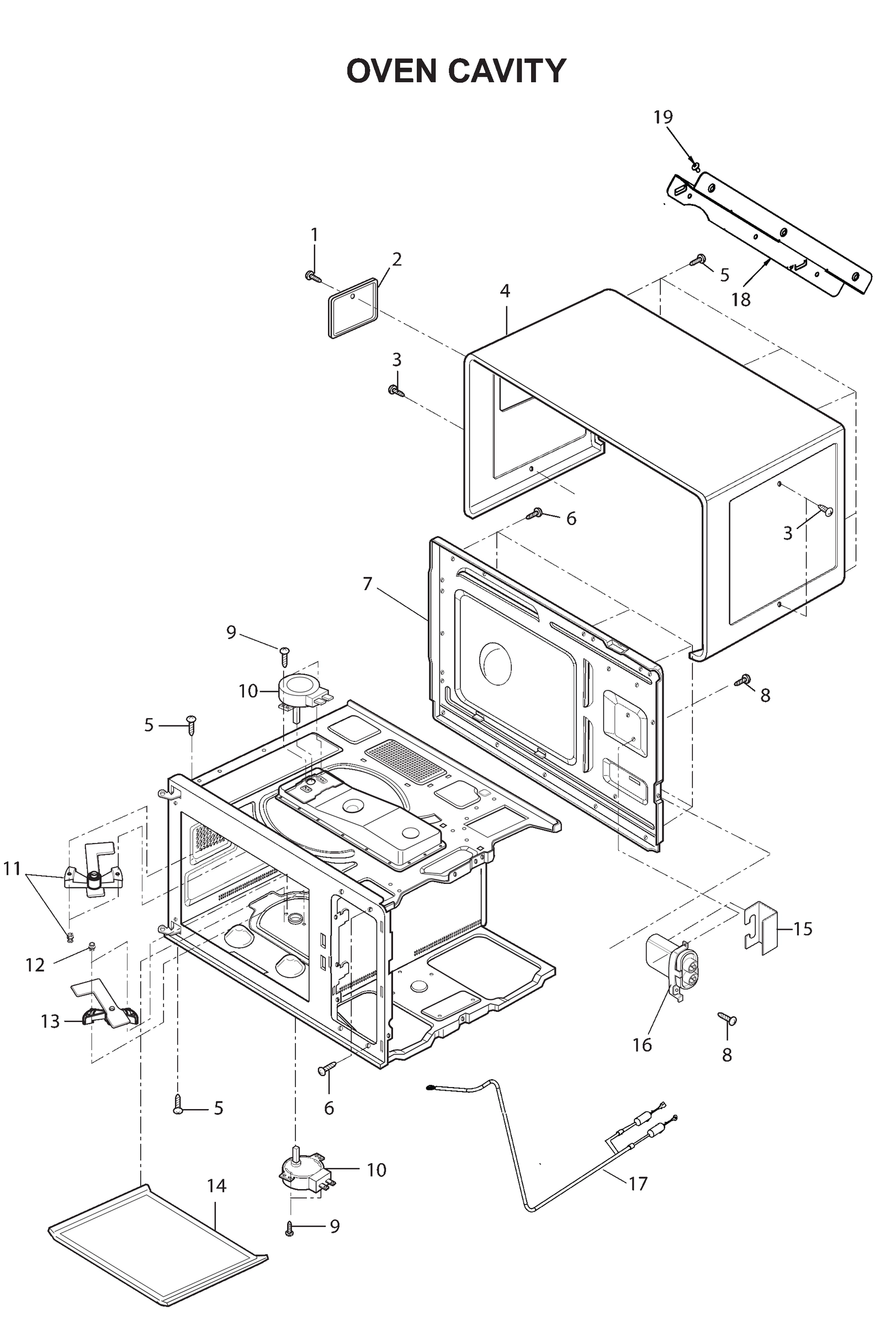 OVEN CAVITY