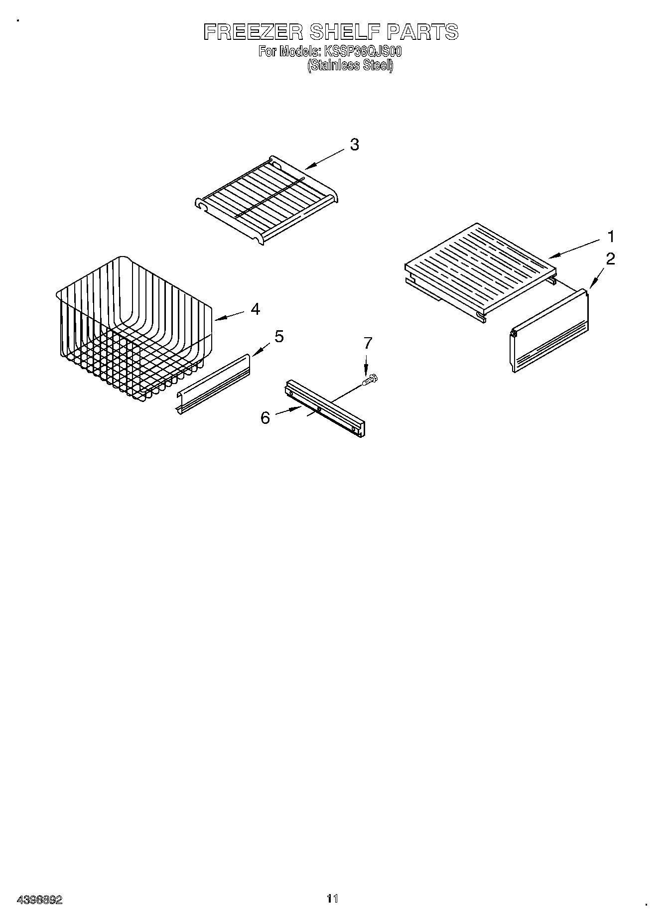 08 - FREEZER SHELF