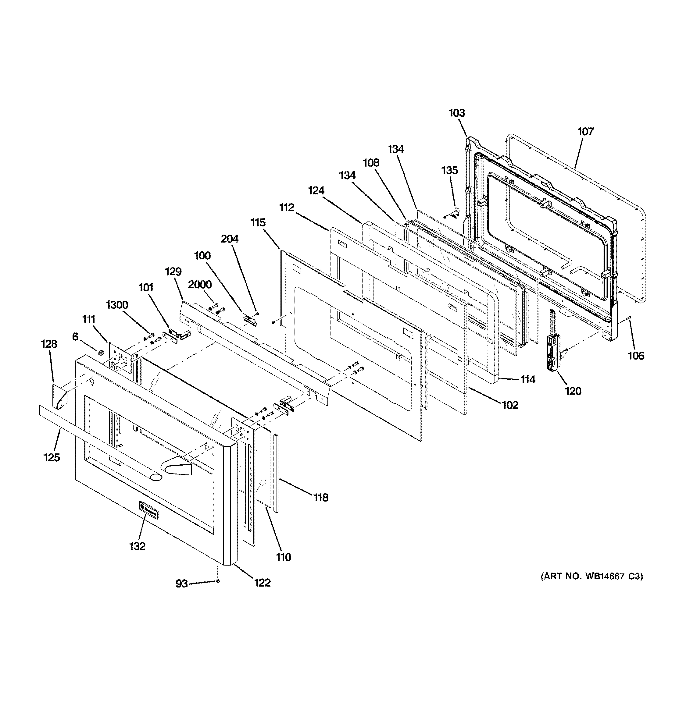 LARGE DOOR ASSEMBLY
