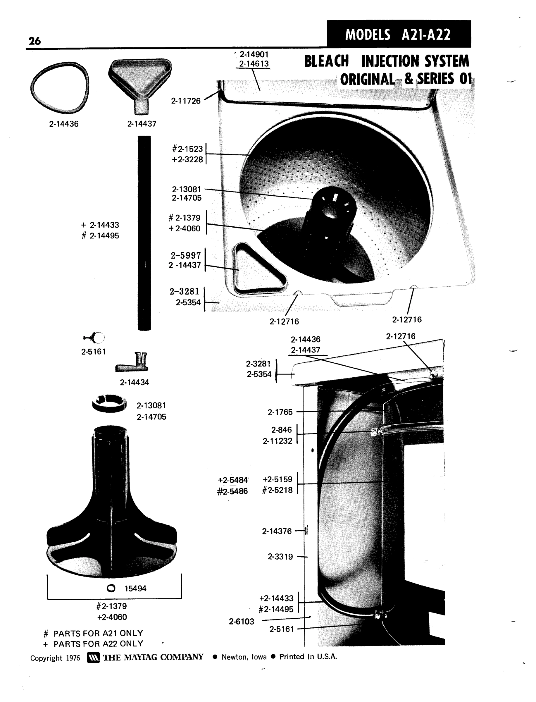 12 - BLEACH INJECTION SYSTEM