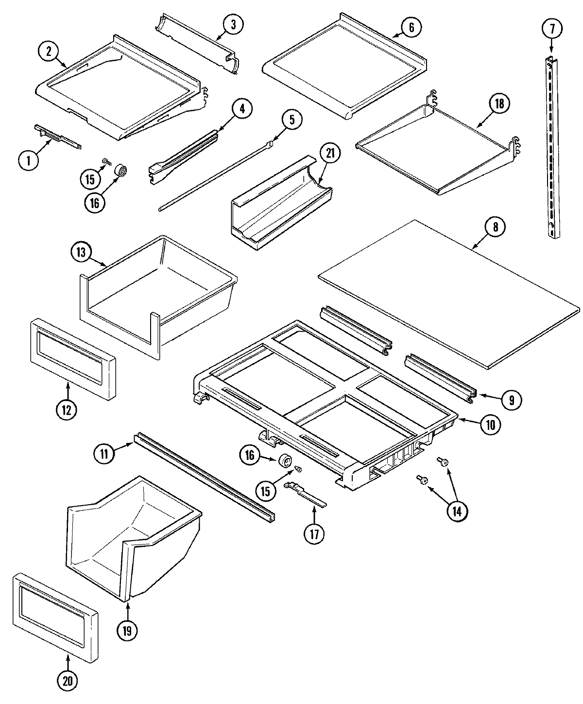 09 - SHELVES & ACCESSORIES