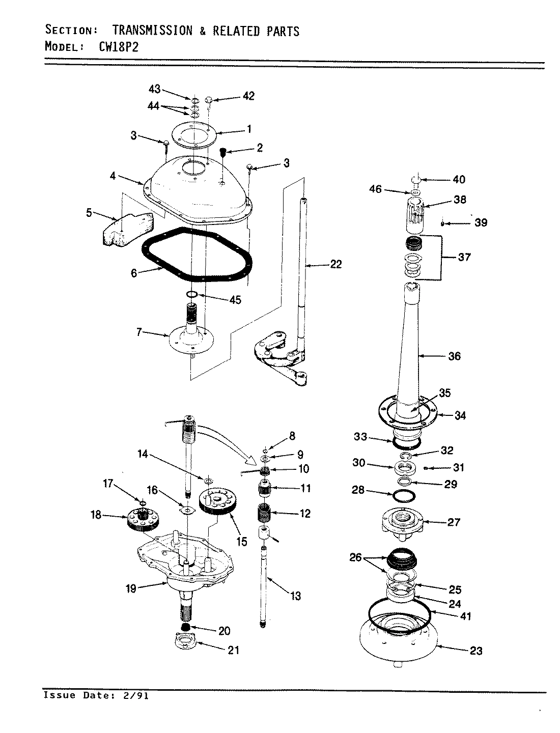 07 - TRANSMISSION & RELATED PARTS