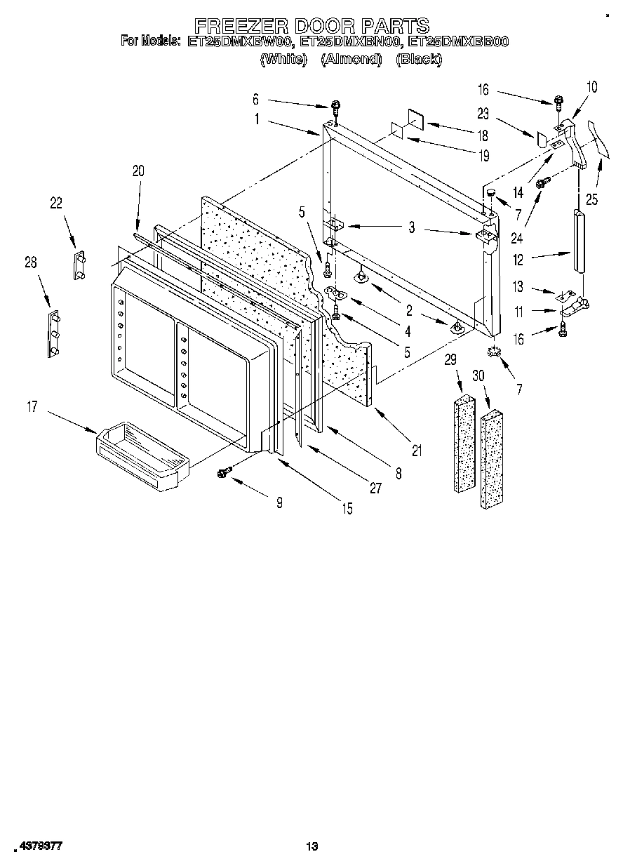 08 - FREEZER DOOR