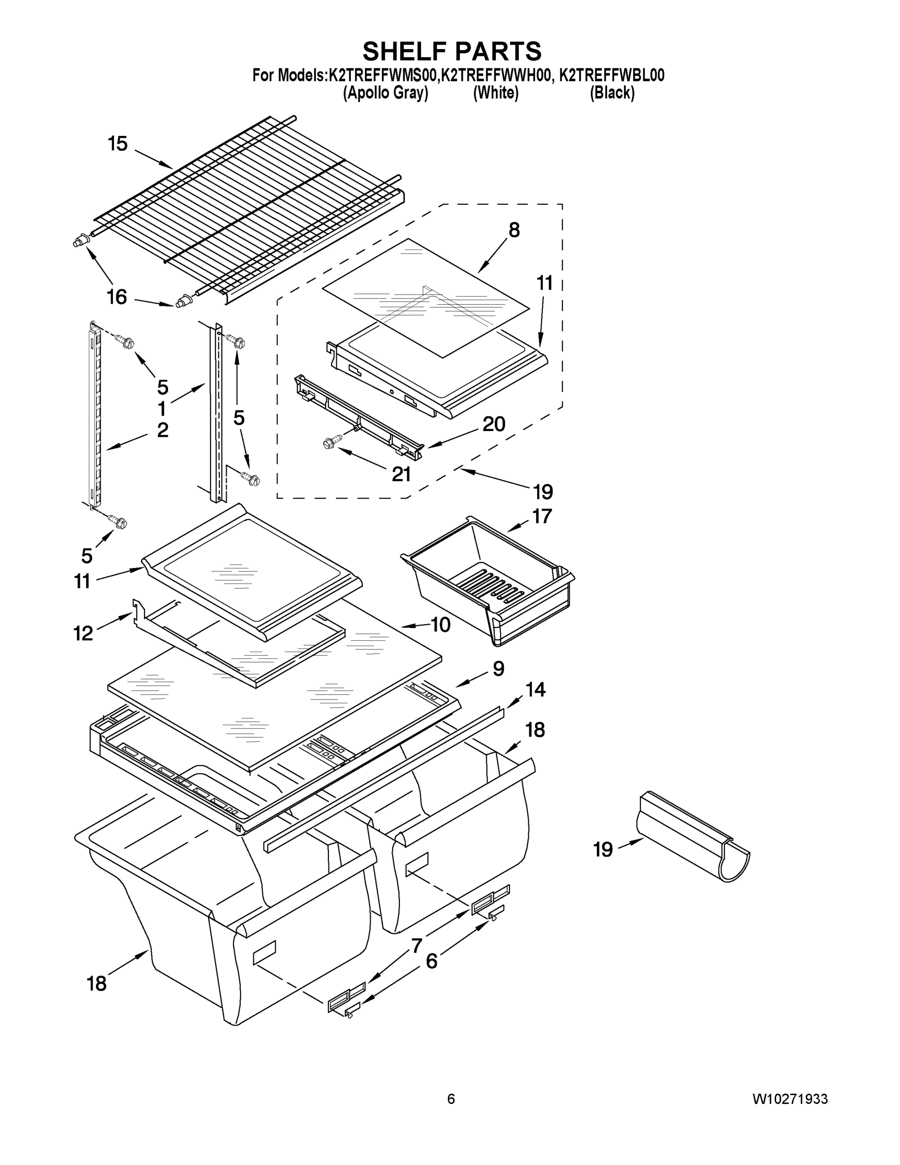 04 - SHELF PARTS