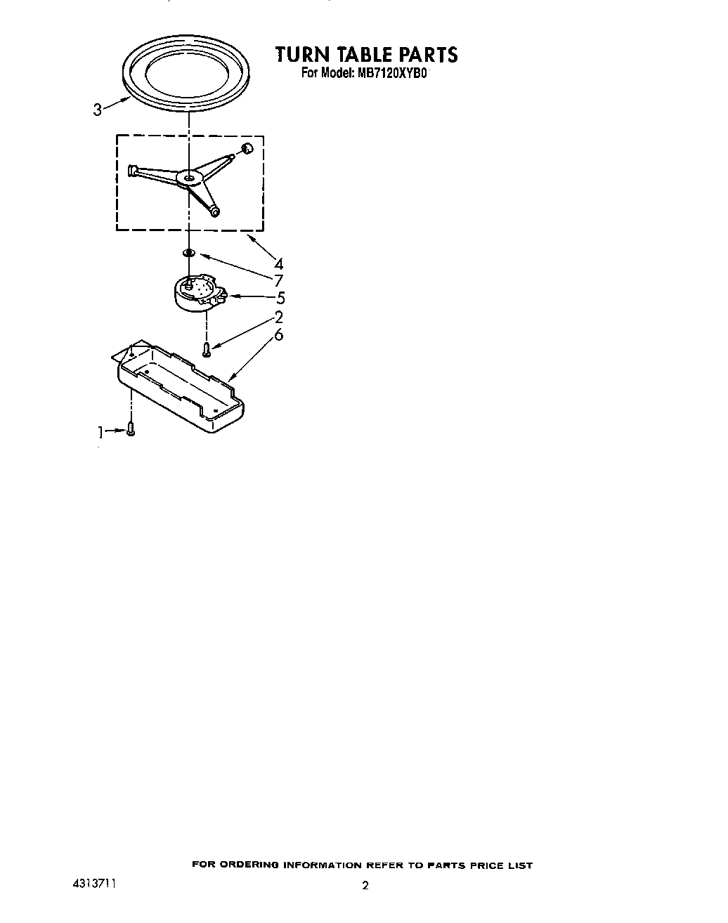 02 - TURN TABLE, LIT/OPTIONAL