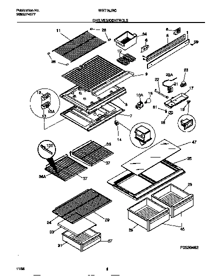 04 - SHELVES/CONTROLS
