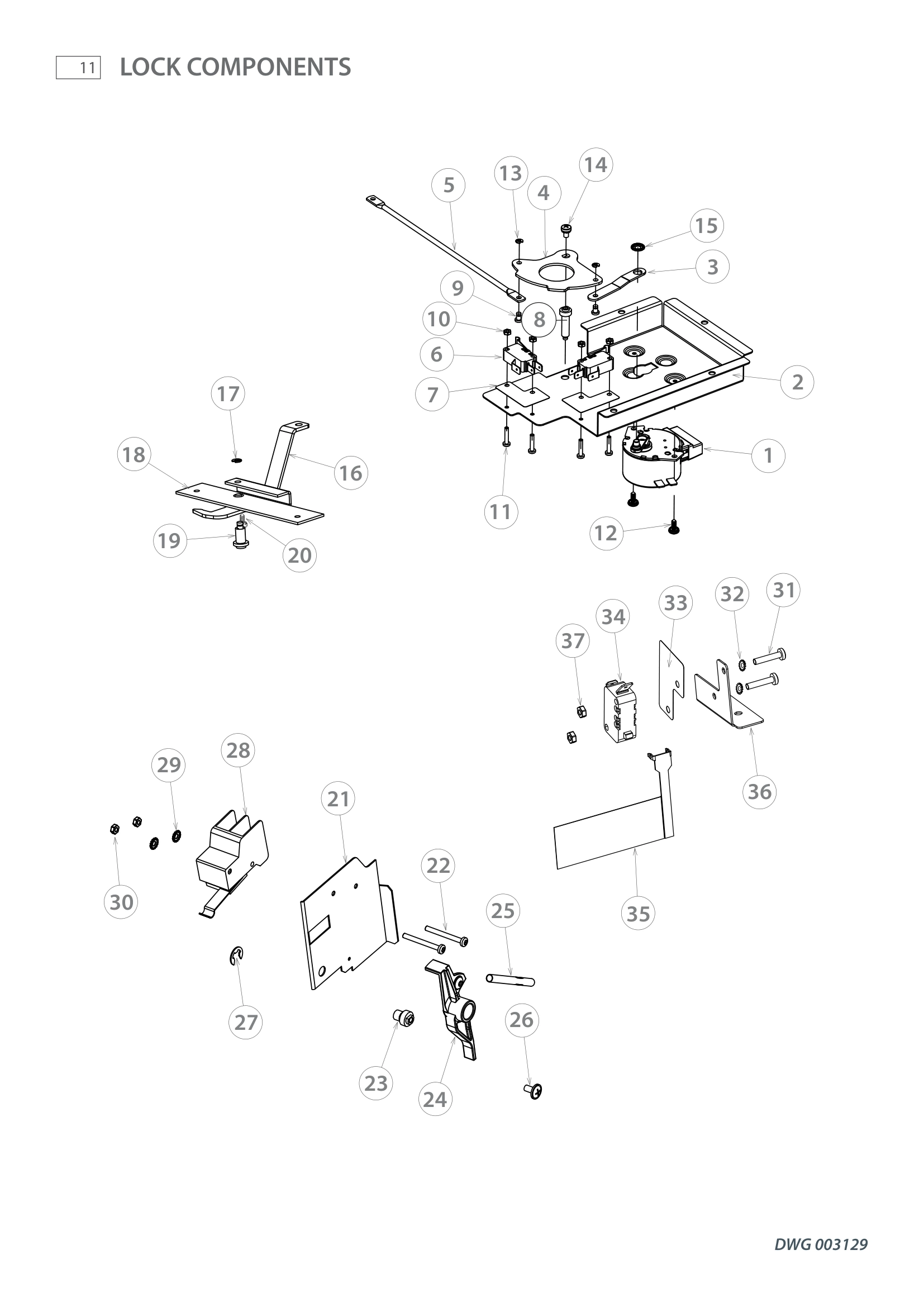 LOCK COMPONENTS