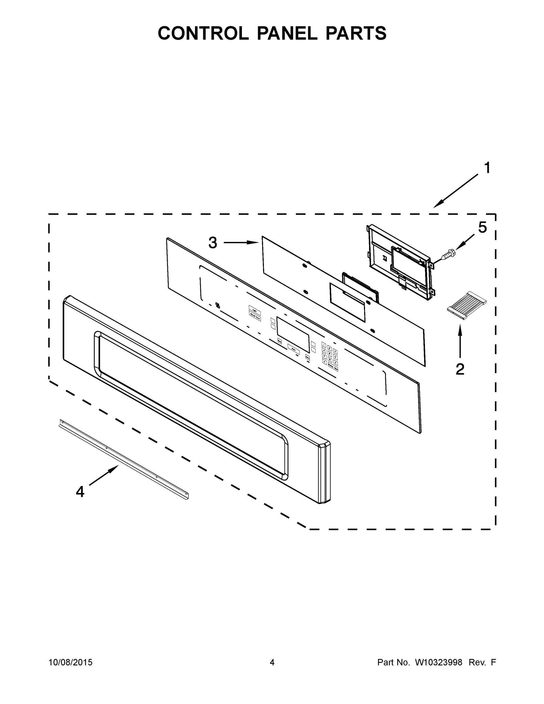 03 - CONTROL PANEL PARTS