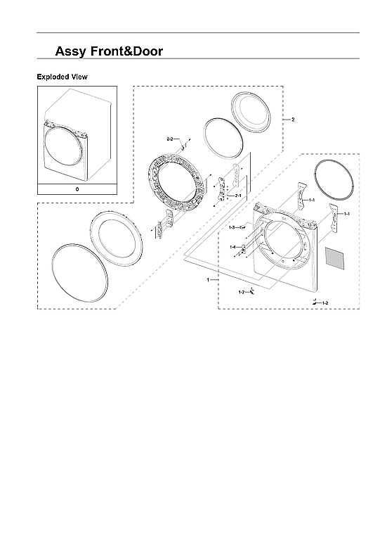 Front/Door Assembly