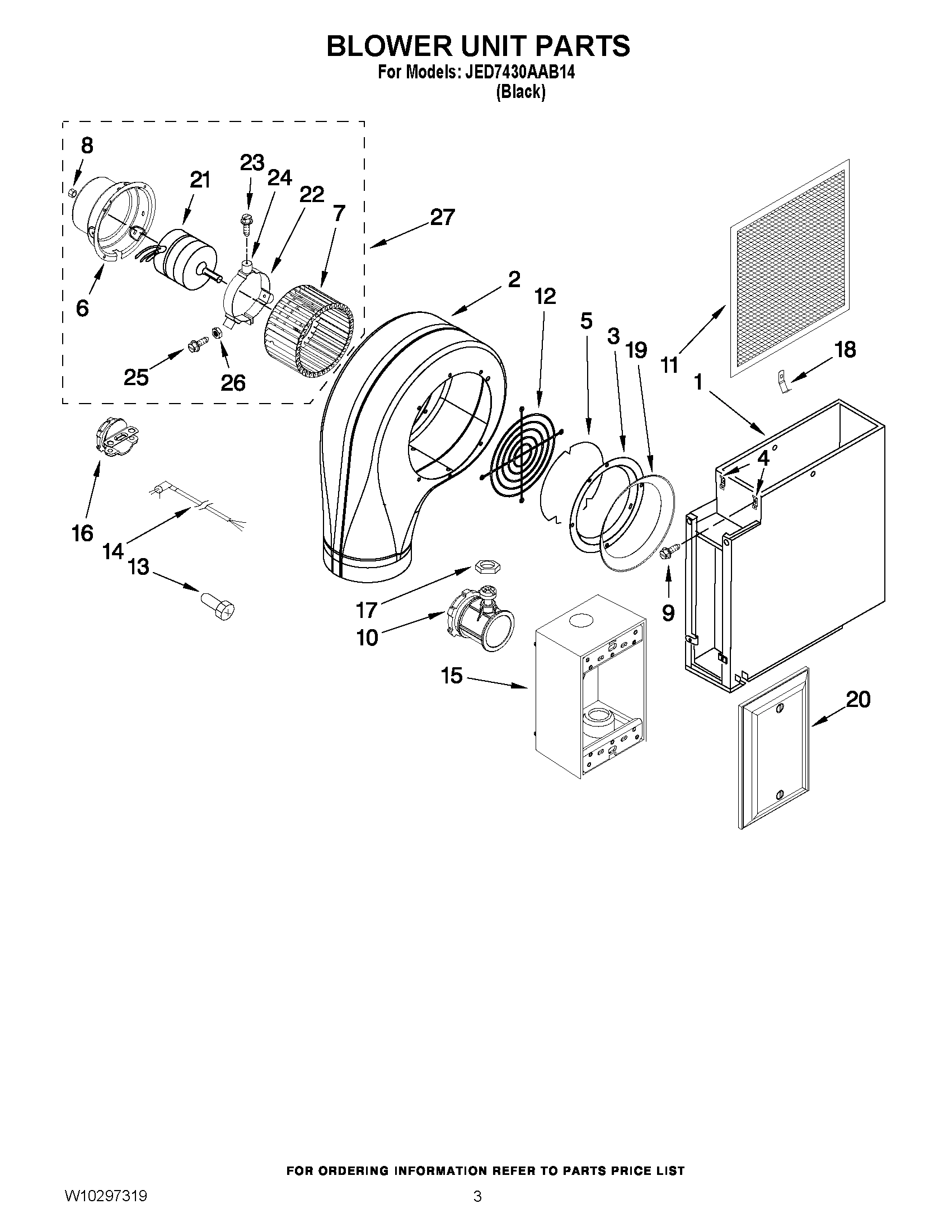 02 - BLOWER UNIT PARTS