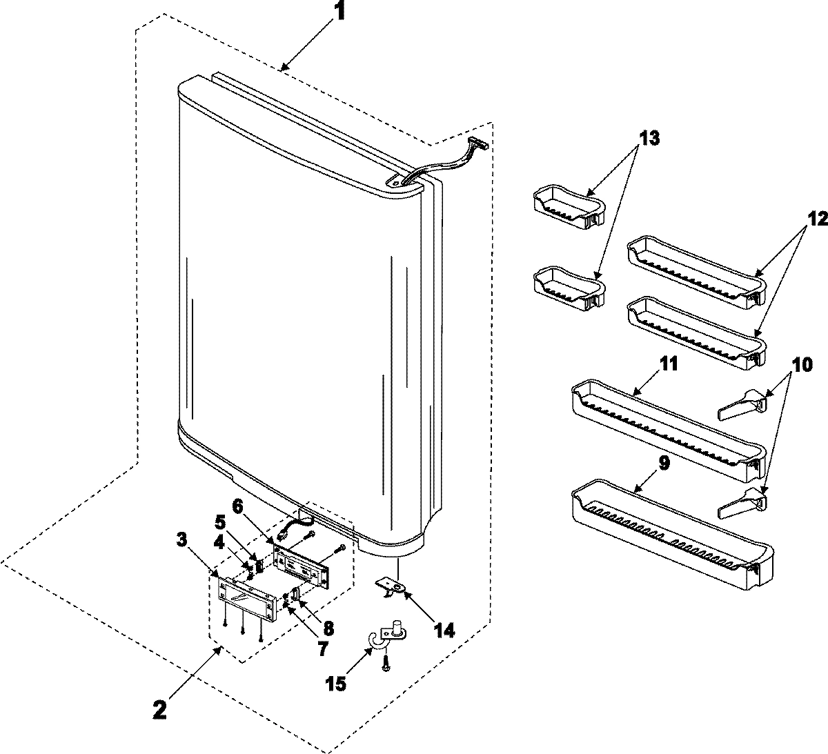 08 - REFRIGERATOR DOOR