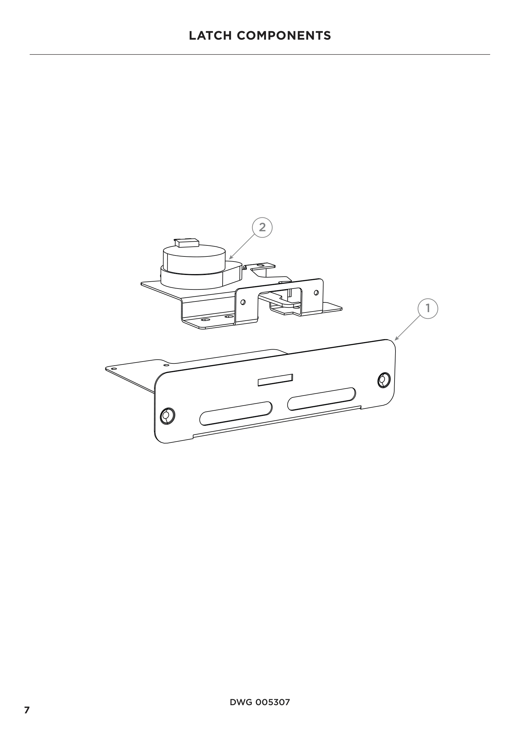 LATCH COMPONENTS
